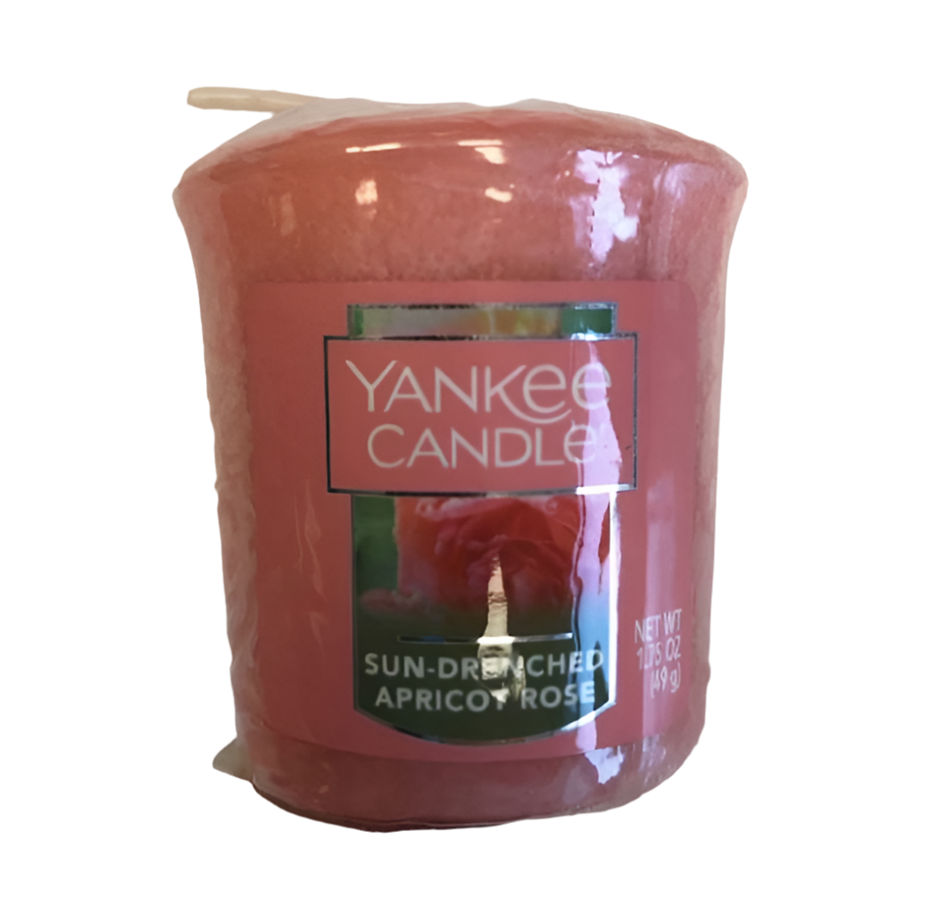 Yankee Candle Sun-Drenched Apricot Rose Votive 49g Yankee Candle Sun-Drenched Apricot Rose Votive 49g